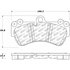 305.10070 by CENTRIC - Street Slect Brake Pads with Hardware