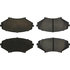 Centric 305.10090 Disc Brake Pad Set Street Slect Brake Pads with Hardware