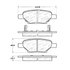 305.10330 by CENTRIC - Street Slect Brake Pads with Hardware