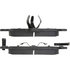 Centric 305.10410 Disc Brake Pad Set Street Slect Brake Pads with Hardware