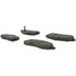 Centric 305.10940 Disc Brake Pad Set Street Slect Brake Pads with Hardware