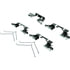 Centric 305.10940 Disc Brake Pad Set Street Slect Brake Pads with Hardware