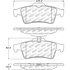 305.10950 by CENTRIC - Street Slect Brake Pads with Hardware