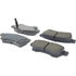 Centric 305.11000 Disc Brake Pad Set Street Slect Brake Pads with Hardware