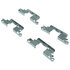 Centric 305.11000 Disc Brake Pad Set Street Slect Brake Pads with Hardware