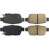 Centric 305.11030 Disc Brake Pad Set Street Slect Brake Pads with Hardware