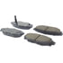 Centric 305.11140 Disc Brake Pad Set Street Slect Brake Pads with Hardware