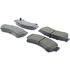 Centric 305.11640 Disc Brake Pad Set Street Slect Brake Pads with Hardware