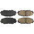 Centric 305.12100 Disc Brake Pad Set Street Slect Brake Pads with Hardware