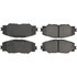 Centric 305.12110 Disc Brake Pad Set Street Slect Brake Pads with Hardware