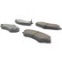 Centric 305.12730 Disc Brake Pad Set Street Slect Brake Pads with Hardware