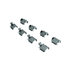 Centric 305.12730 Disc Brake Pad Set Street Slect Brake Pads with Hardware
