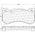 Centric 305.12910 Disc Brake Pad Set Street Slect Brake Pads with Hardware