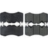 305.14260 by CENTRIC - Street Slect Brake Pads with Hardware