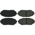 Centric 305.05250 Disc Brake Pad Set Street Slect Brake Pads with Hardware