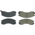 Centric 305.05300 Disc Brake Pad Set Street Slect Brake Pads with Hardware