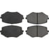 305.06350 by CENTRIC - Street Slect Brake Pads with Hardware