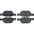 305.06820 by CENTRIC - Street Slect Brake Pads with Hardware