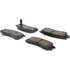 Centric 305.06980 Disc Brake Pad Set Street Slect Brake Pads with Hardware
