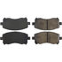 Centric 305.07210 Disc Brake Pad Set Street Slect Brake Pads with Hardware