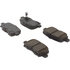 Centric 305.08650 Disc Brake Pad Set Street Slect Brake Pads with Hardware