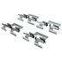 Centric 305.08650 Disc Brake Pad Set Street Slect Brake Pads with Hardware
