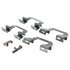 Centric 305.09230 Disc Brake Pad Set Street Slect Brake Pads with Hardware