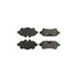 Centric 308.13090 Disc Brake Pad Set StopTech Street Brake Pad