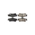 308.13520 by CENTRIC - Street Brake Pads Rear with Shims