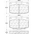 309.03310 by CENTRIC - STOPTECH PERFORMANCE PAD