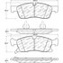 305.14550 by CENTRIC - Street Slect Brake Pads with Hardware