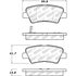 305.14450 by CENTRIC - Street Slect Brake Pads with Hardware