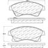 305.15220 by CENTRIC - Street Slect Brake Pads with Hardware