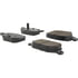 Centric 305.15690 Disc Brake Pad Set Street Slect Brake Pads with Hardware