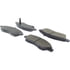 Centric 305.15920 Disc Brake Pad Set Street Slect Brake Pads with Hardware