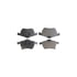 308.08190 by CENTRIC - Street Brake Pads with Shims and Hardware