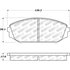 309.07930 by CENTRIC - STOPTECH PERFORMANCE PAD