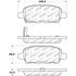 309.09050 by CENTRIC - STOPTECH PERFORMANCE PAD