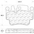 309.09930 by CENTRIC - STOPTECH PERFORMANCE PAD