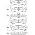 309.06660 by CENTRIC - STOPTECH PERFORMANCE PAD