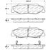 309.07320 by CENTRIC - STOPTECH PERFORMANCE PAD