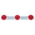 M104-3R by PETERSON LIGHTING - Low-Profile Light Bar - Red