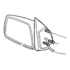 Chrysler 55154802 MIRROR. Right. Outside Rearview. Diagram 1
