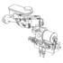 04695192 by CHRYSLER - MASTER CYLINDER. Brake. Diagram 1