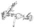 52106929AB by CHRYSLER - Suspension Shock Absorber - Rear, fits 2000-2004 Dodge Dakota