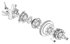 52069876AA by CHRYSLER - HUB AND BEARING, HUB AND ROTOR. Right. Brake. Diagram 14