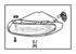 MR551459 by CHRYSLER - HOUSING. Left. Fog Lamp. Diagram 17