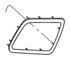 55257468AA by CHRYSLER - GLASS. Right. Quarter Window. Diagram 9