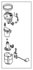 Chrysler MR990817 Electric Fuel Pump PUMP, PUMP & GAUGE ASSY. Fuel, fuel tank. Diagram 2
