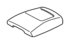 5GP34XDVAC by CHRYSLER - Floor Console Compartment Divider - Front, Bin Only, fits 2003-2004 Jeep Liberty